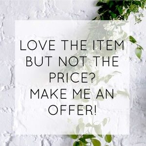 MAKE AN OFFER/BUNDLE AND SAVE